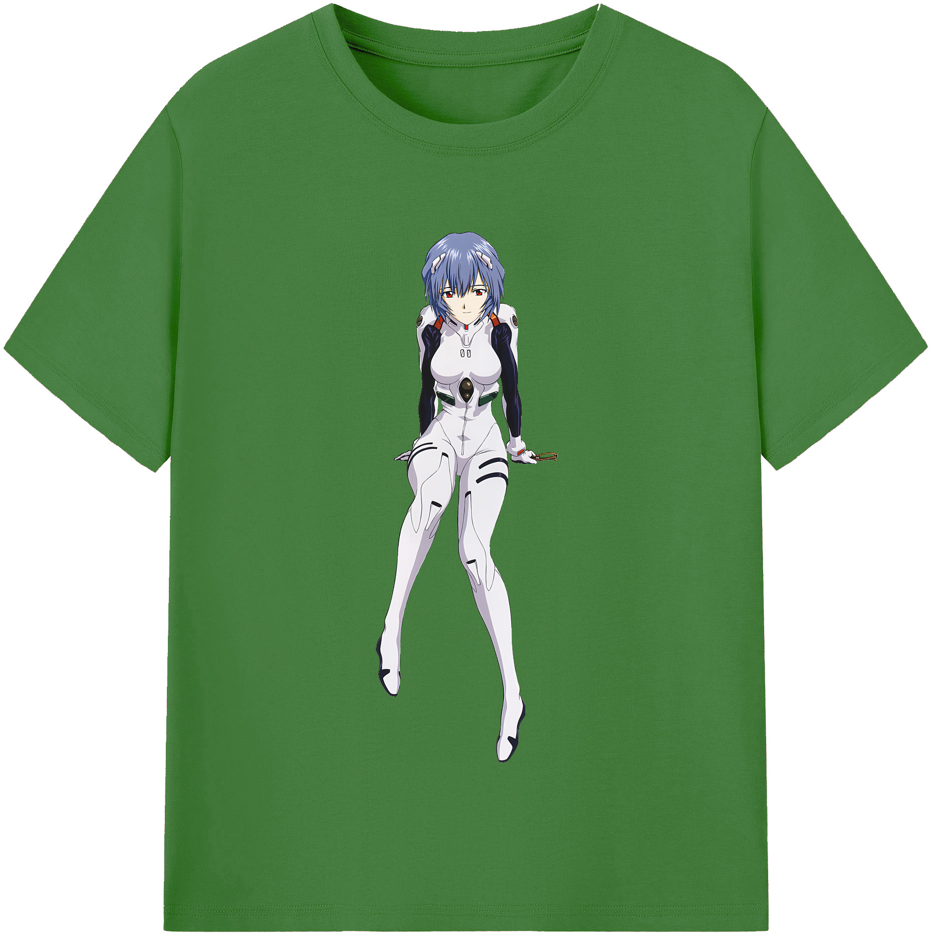 （画像用） EVA 新世紀エヴァンゲリオン レディースカジュアルプリントTシャツ（綿100％）
